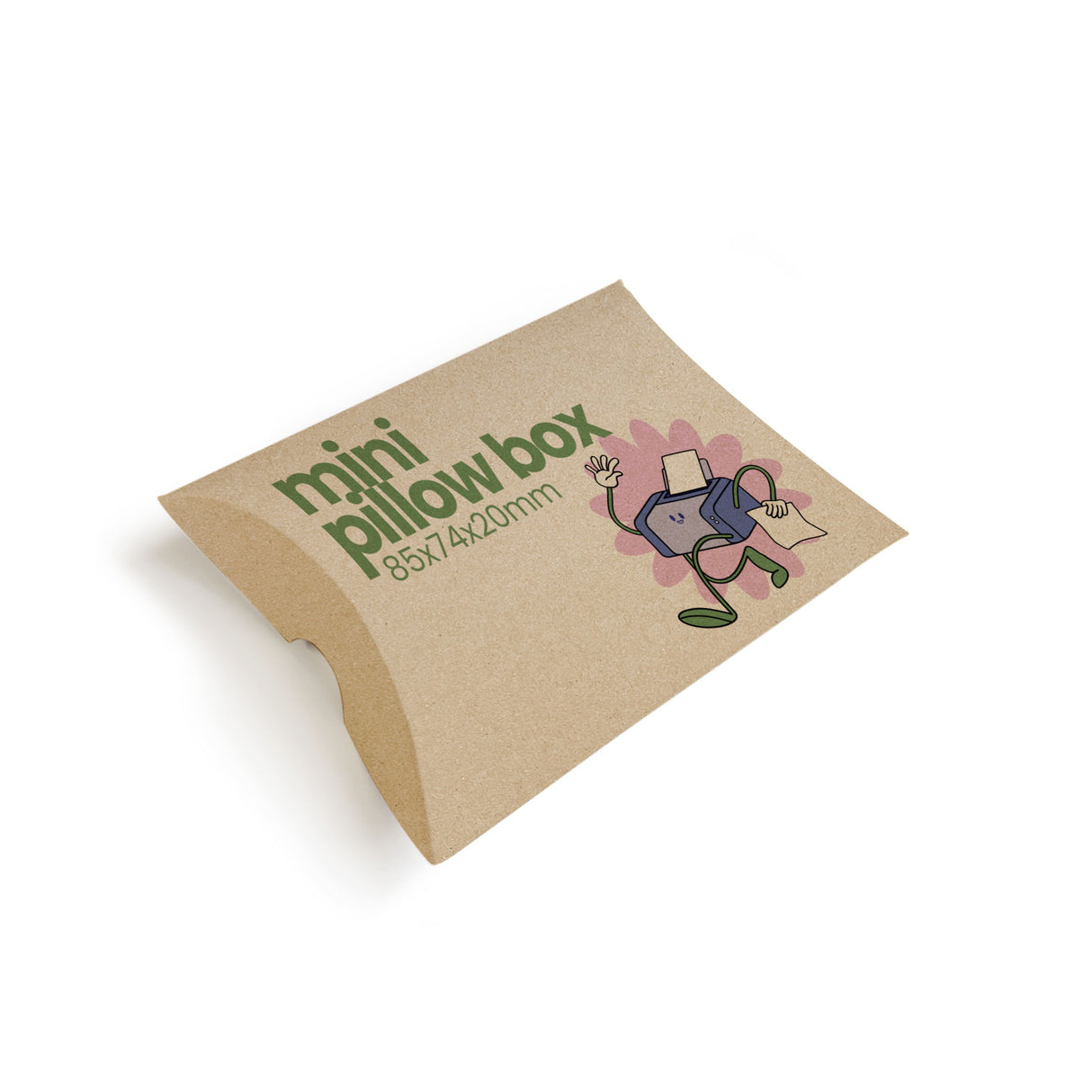 Mini Pillow Box - Recycled - 85x74x20mm