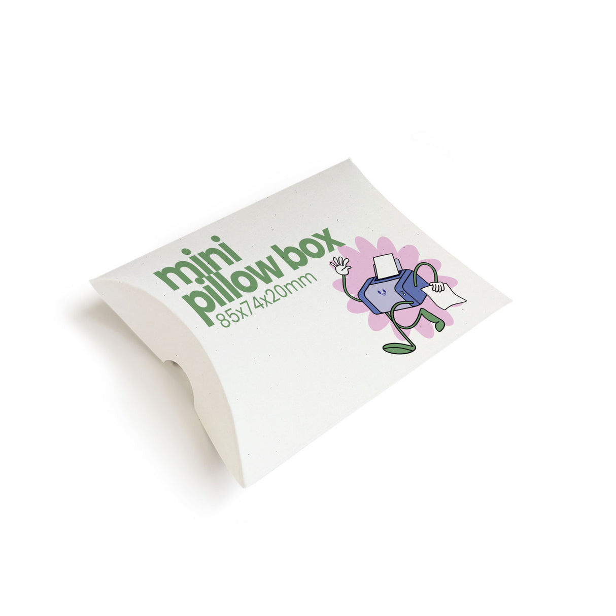 Mini Pillow Box - Recycled - 85x74x20mm