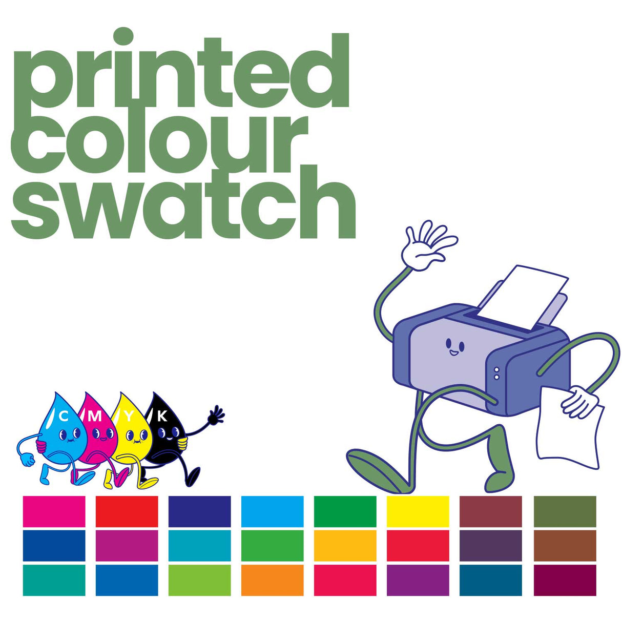 Printed Colour Swatch