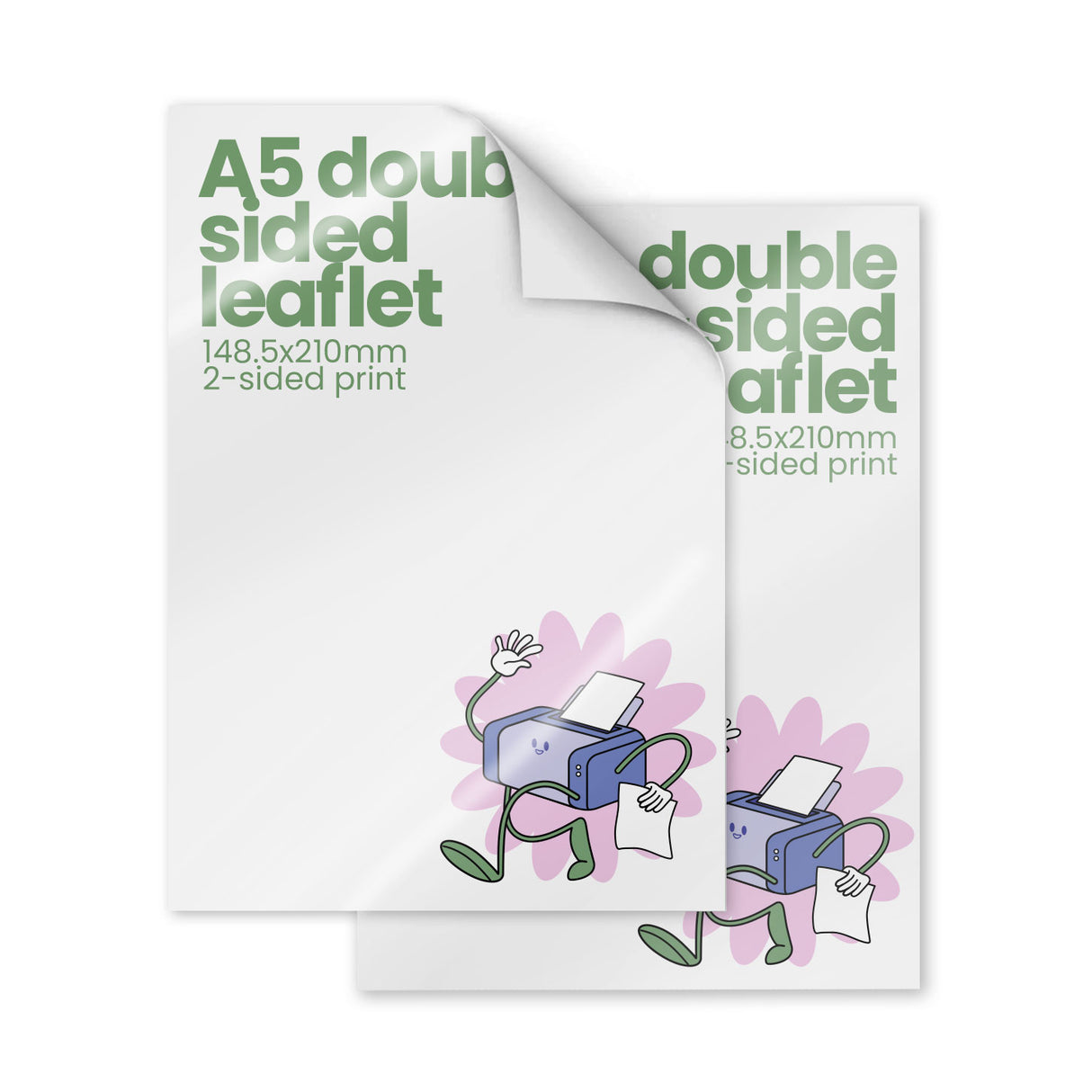 Double-Sided A5 Recycled Printed Flyer - 148.5 x 210mm