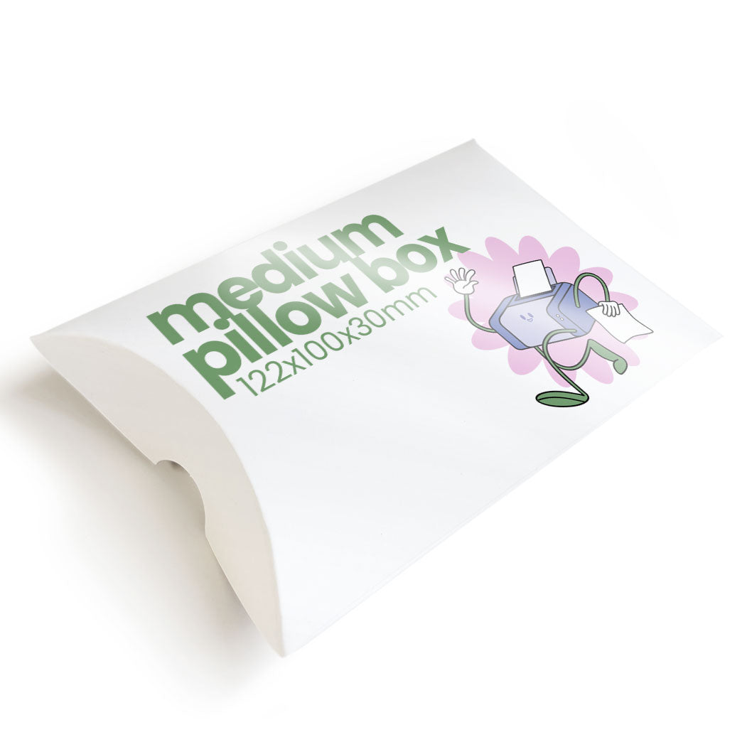 Medium Pillow Box - Recycled - 122x100x30mm