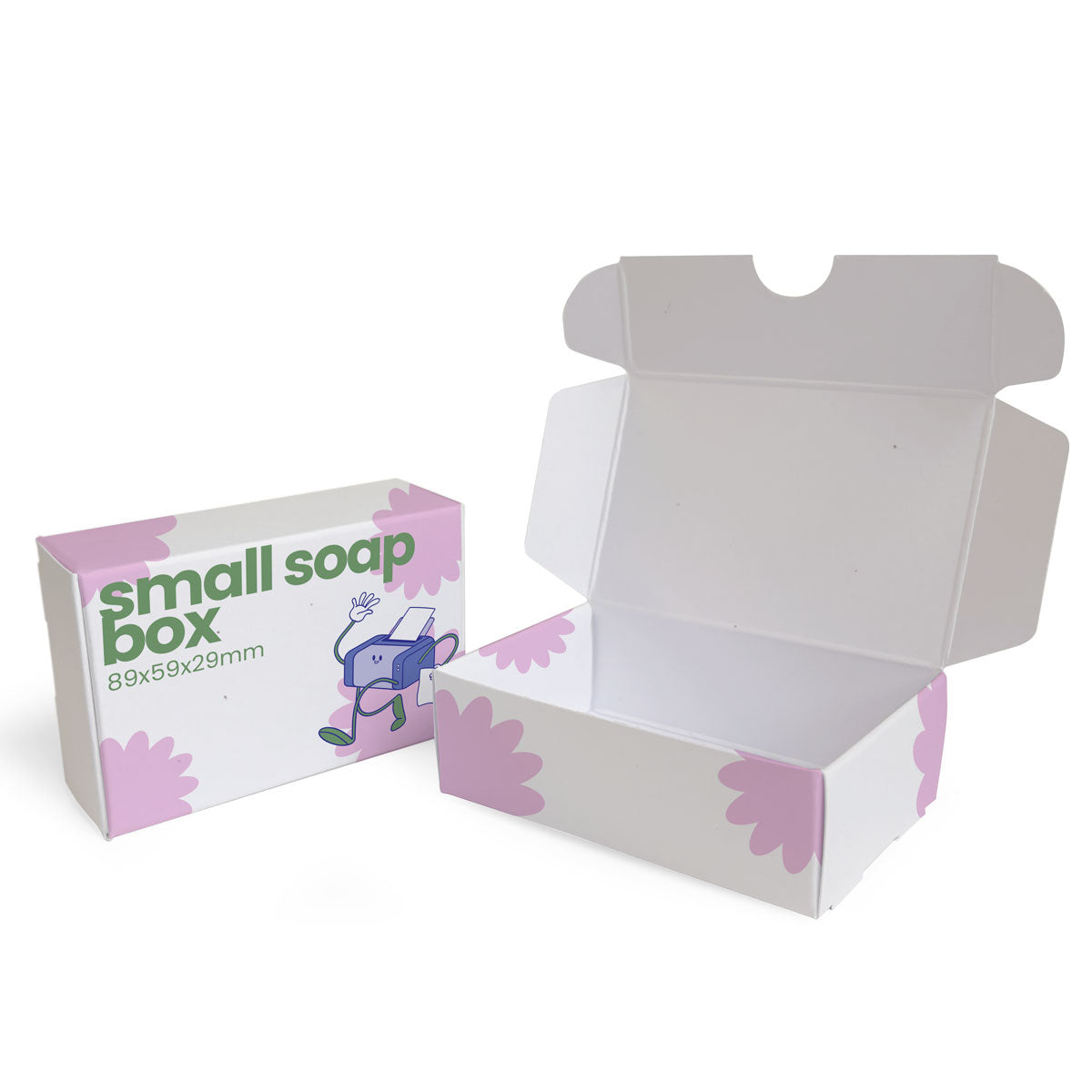 Small Flip-Lid Soap Box - Recycled - 89x59x29mm