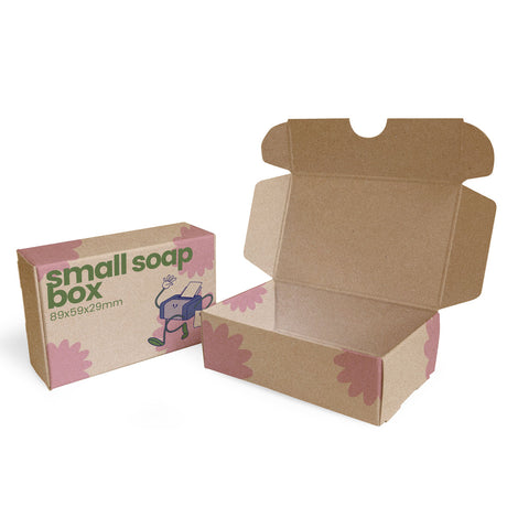 Small Flip-Lid Soap Box - Recycled - 89x59x29mm