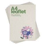 Single-Sided A4 Recycled Printed Leaflet - 210 x 297mm