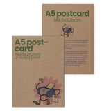 Printed A5 Postcards - Recycled - 148.5 x 210mm