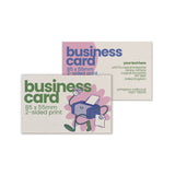 Double Sided Recycled Printed Business Cards - 85 x 55mm