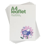 Single-Sided A4 Recycled Printed Leaflet - 210 x 297mm