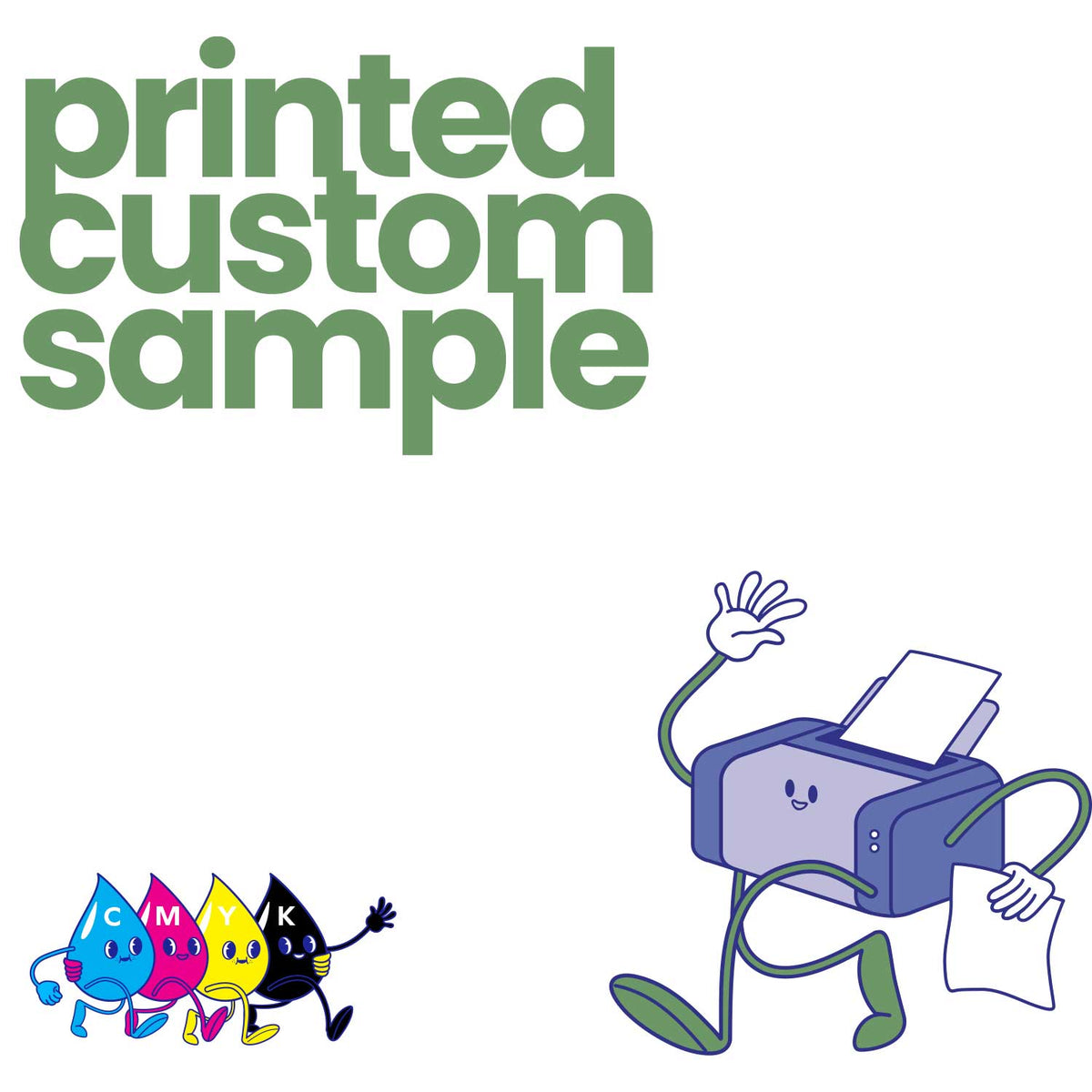 Sample Free Custom Printed Custom Sample – Eco-Print