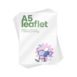 Single-Sided A5 Recycled Printed Leaflet - 148.5 x 210mm